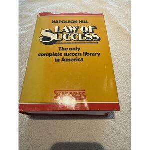 The Law of Success by Napoleon Hill - 1979 HCDJ First Edition